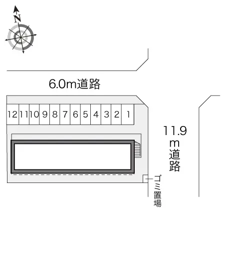 光市虹ケ丘２丁目 月極駐車場